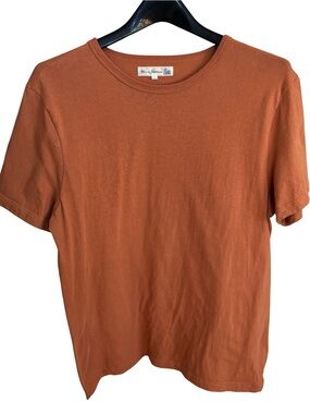 Merz b. Schwanen Rust Orange Tee - Made in Germany Sz 6/L